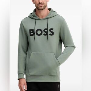 Boss Men's Olive Hoodie